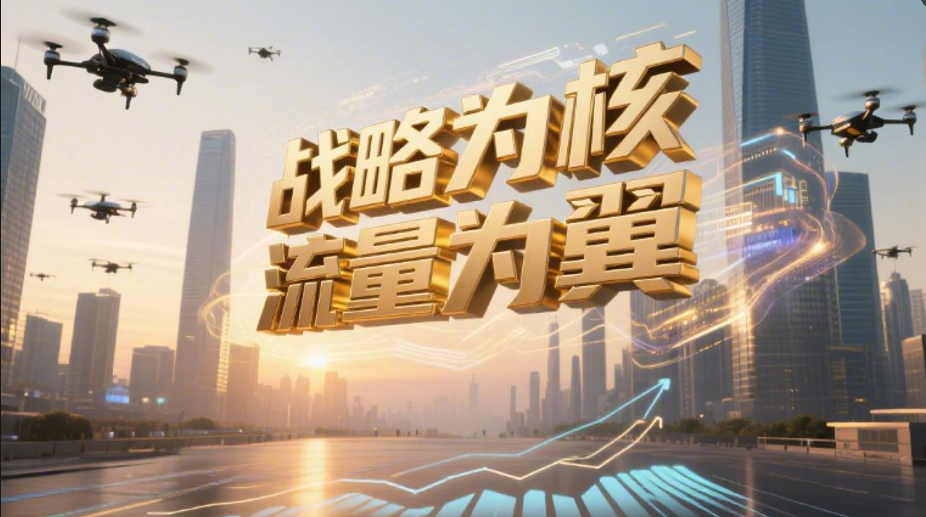 品牌增长破局之道｜战略为核，流量为翼